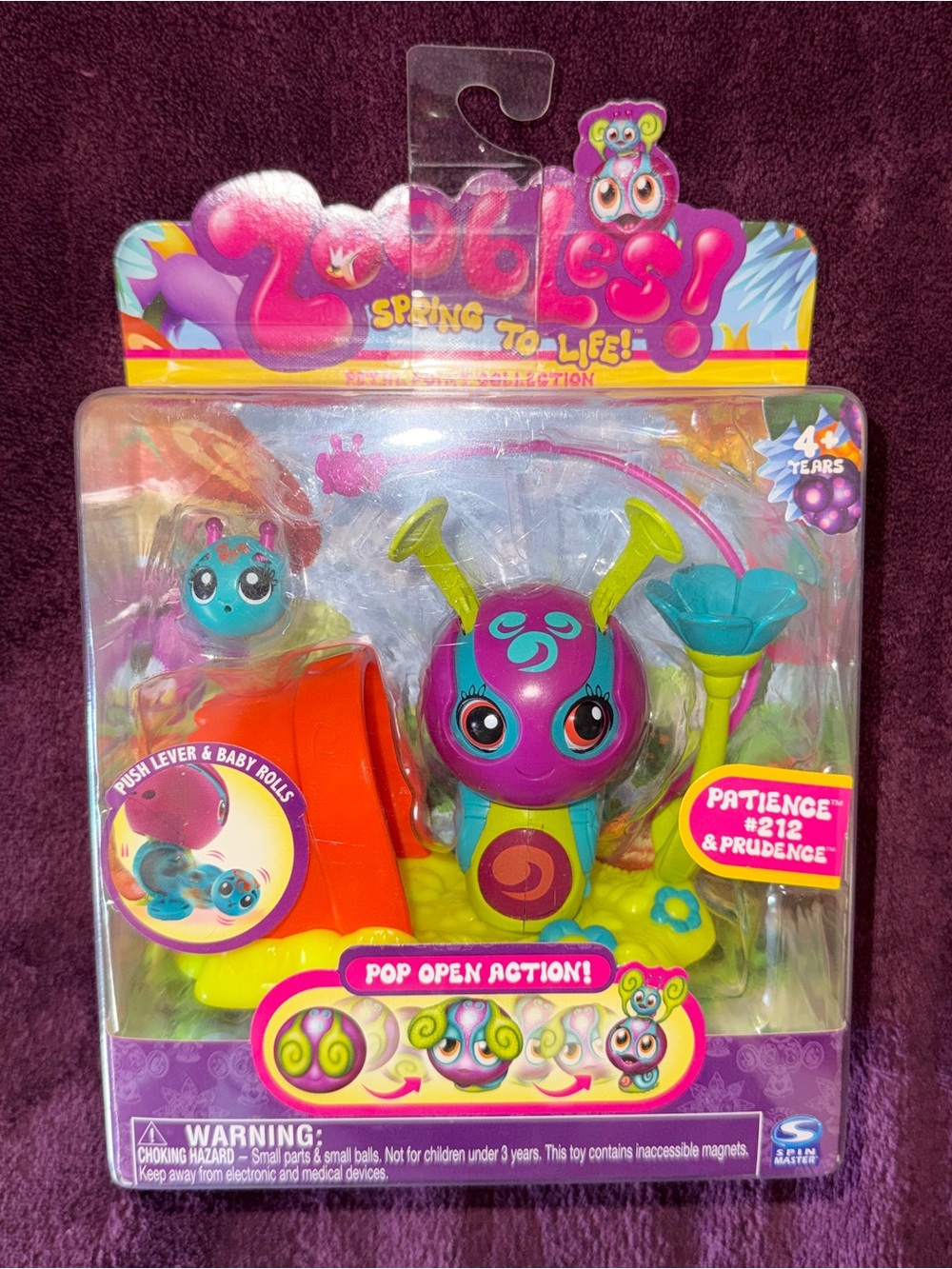 2010 Zoobles! Spring to Life! Petal Point Collection Patience & Prudence #212
